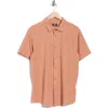 Hurley Tech Chambray Woven Shirt In Orange