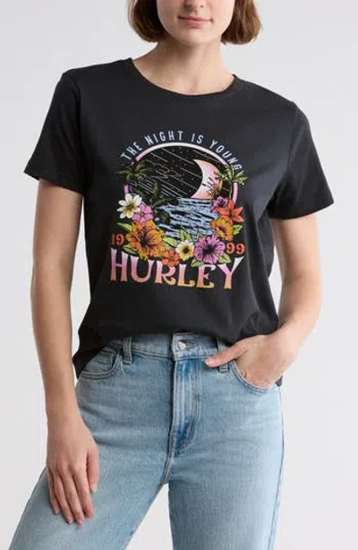 Hurley The Night Is Young Graphic T-shirt
