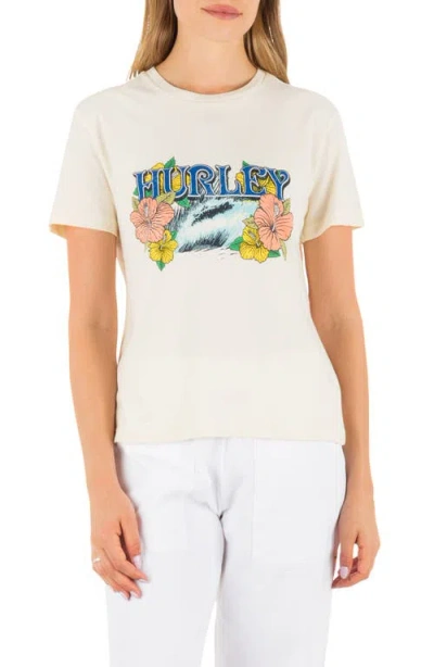 Hurley Tidal Classic Graphic T-shirt In Neutral