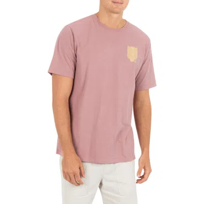 Hurley Tigre Graphic T-shirt In Pink