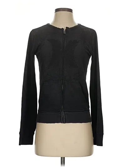 Pre-owned Hurley Track Jacket In Black