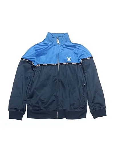Pre-owned Hurley Kids'  Track Jacket In Blue