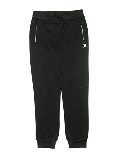 Pre-owned Hurley Kids'  Track Pants In Black