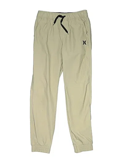 Pre-owned Hurley Kids'  Track Pants In Tan