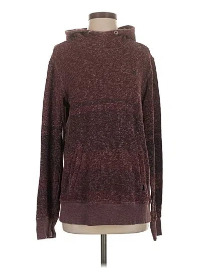 Pre-owned Hurley Turtleneck Sweater In Burgundy