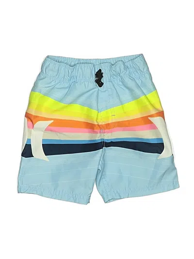 Pre-owned Hurley Kids'  Two Piece Swimsuit In Blue