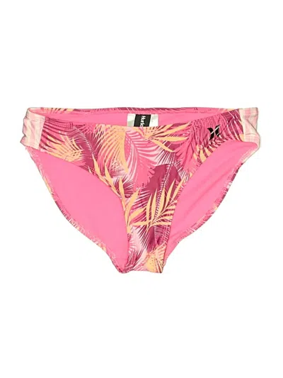 Pre-owned Hurley Kids'  Two Piece Swimsuit In Pink