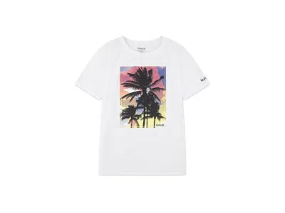 Hurley Utopia Graphic T-shirt (little Kid) Boy's T Shirt White : 5 Little Kid, Cotton/polyester