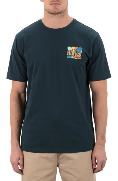 Hurley Visions Graphic T-shirt In Black