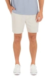 Hurley Volley Solid Cotton Drawstring Shorts In White