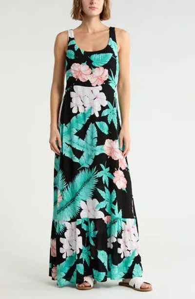 Hurley Warm Weather Maxi Dress In Multi