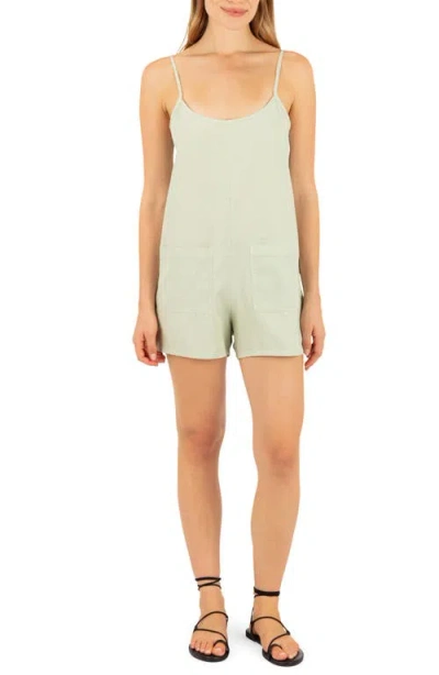 Hurley Wavy Days Romper In Neutral