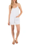 Hurley Wavy Days Romper In White