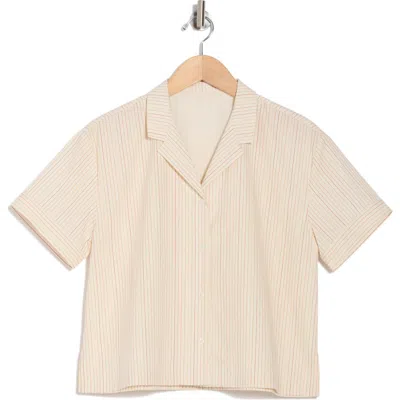 Hurley Wildest Dreams Short Sleeve Cotton Button-up Shirt