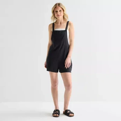 Hurley Womens Juniors Romper In Black