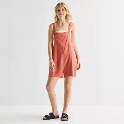 Hurley Womens Juniors Romper In Pink