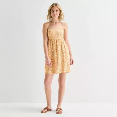 Hurley Womens Juniors Sundress In Yellow