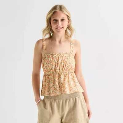 Hurley Womens Juniors Tank Top In Orange