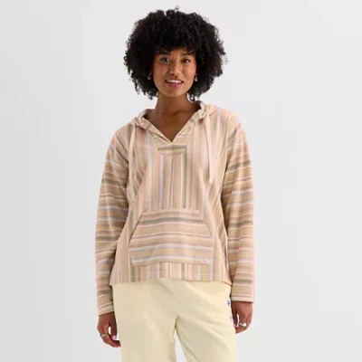 Hurley Womens Long Sleeve Hoodie In Neutral