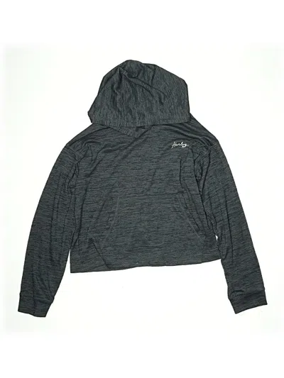 Pre-owned Hurley Kids'  Zip Up Hoodie In Gray