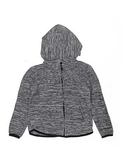 Pre-owned Hurley Kids'  Zip Up Hoodie In Gray