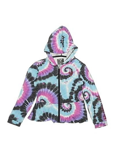 Pre-owned Hurley Kids'  Zip Up Hoodie In Purple