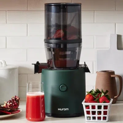 Hurom H320 Ultra Low Pulp Slow Juicer In Green