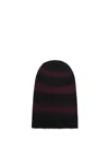 Hurray Ribbed Cashmere Beanie In Black