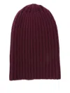 Hurray Ribbed-knit Beanie In Burgundy