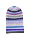 Hurray Striped Beanie In Brown