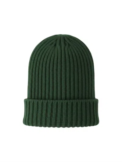 Hurray Women's Cashmere Sailor Beanie In Cedar In Green
