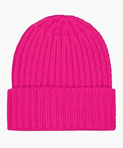 Hurray Women's Knit Emma Beanie Hat In Fuschia In Pink