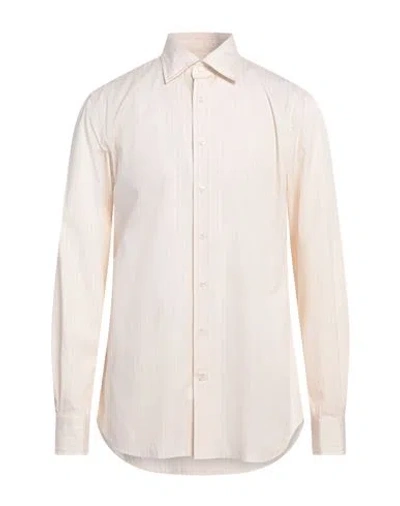 Husbands Man Shirt Cream Size 16 ½ Cotton