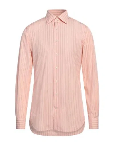 Husbands Man Shirt Pink Size 17 Cotton