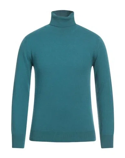 Husbands Man Turtleneck Turquoise Size S Cashmere