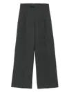 Husbands Wool Wide-leg Trousers
