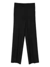 Husbands Button Trousers In Black