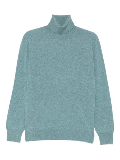 Husbands Roll-neck Sweater In Blue