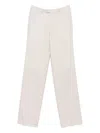 Husbands Straight-leg Trousers In Neutral