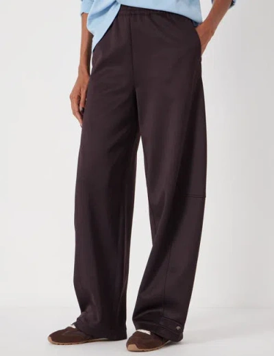 Hush Barrel Leg Jogger In Brown