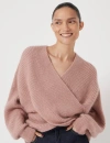 Hush Betty Wool Blend Sweater In Pink