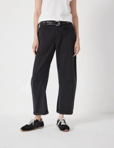 Hush Cordi Barrel Leg Pants In Black