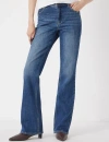 Hush Eliana Mid Rise Bootcut Jeans In Blue
