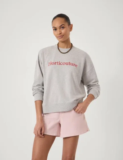 Hush Horticouture Embroidered Sweatshirt In Gray