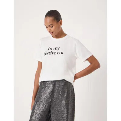 Hush In My Festive Era Graphic T-shirt In Yellow