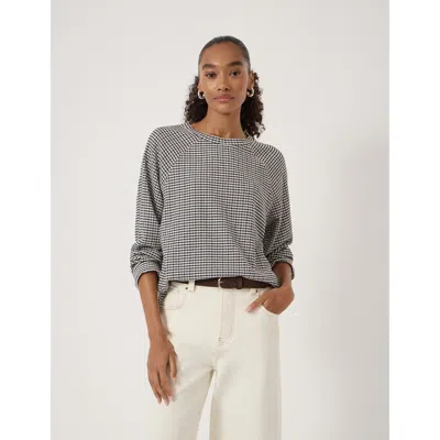 Hush Matilda Gingham Raglan Top In Multi