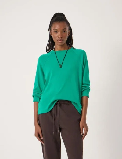 Hush Matilda Raglan Sweatshirt In Green