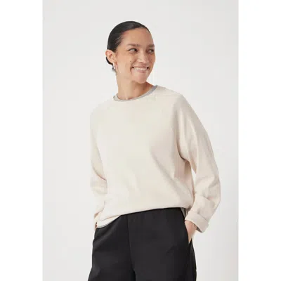 Hush Matilda Raglan Top In White