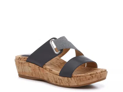 Hush Puppies Coco Wedge Sandal In Multi