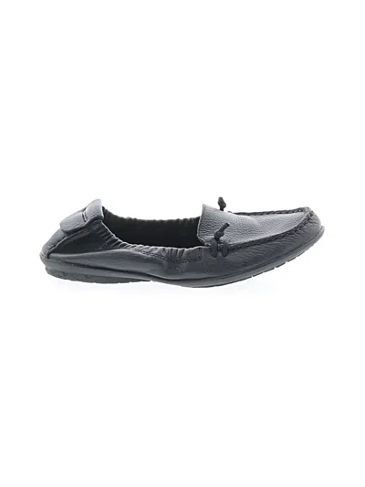 Pre-owned Hush Puppies Flats In Black